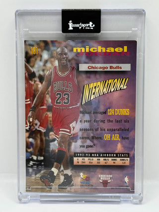 1993-94 Topps Stadium Club Michael Jordan Frequent Flyers #181