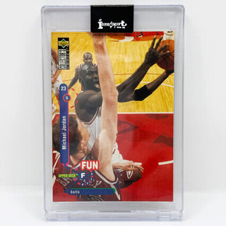 1995-96 Upper Deck Collectors Choice Michael Jordan Fun Facts #169