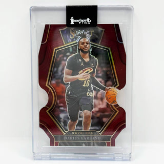 2022-23 Panini Select Premier Level Darius Garland Maroon Prizm 035/175