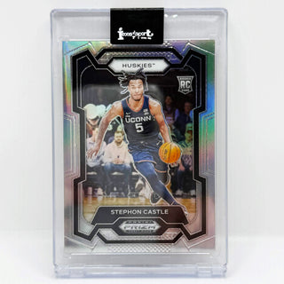 2024 Panini Prizm Draft Picks Stephon Castle Silver Prizm RC - No. 17