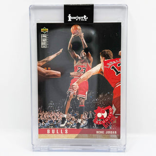 1995-96 Upper Deck Collectors Choice Michael Jordan Scouting Report #324