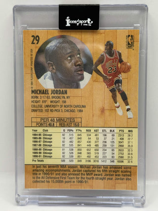 1991-92 Fleer Michael Jordan #29