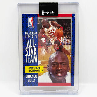 1991-92 Fleer Michael Jordan All-Star Team #211