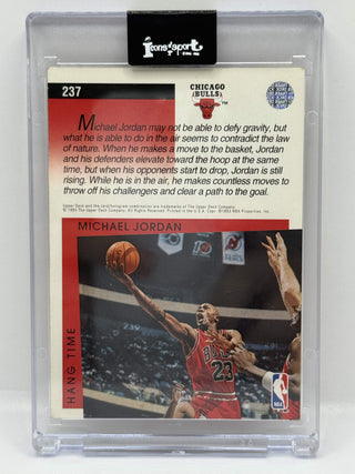 1993-94 Upper Deck Michael Jordan Signature Moves Hang Time #237