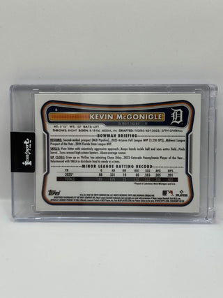 2026 Topps Bowman Chrome Kevin McGonigle Refractor RC #6