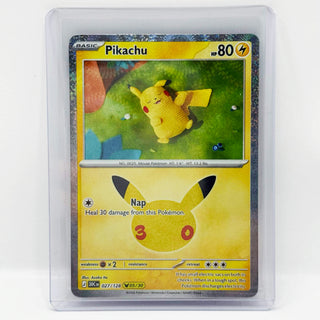 Pokémon TCG 30th Celebration Pikachu 027/128 (05/30)