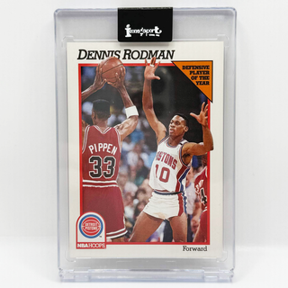 1991-92 NBA Hoops Dennis Rodman Defensive Player Of The Year #64
