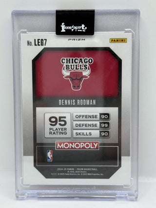 2024-25 Panini Prizm Monopoly Dennis Rodman Red Wave #LEG7