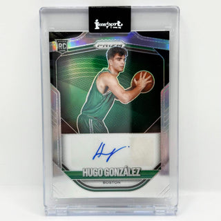 2025-26 Panini Prizm Hugo González Rookie Auto Silver #PA-GON