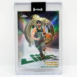 2025-26 Topps Chrome Update Jayson Tatum No Limit Refractor #IP-6