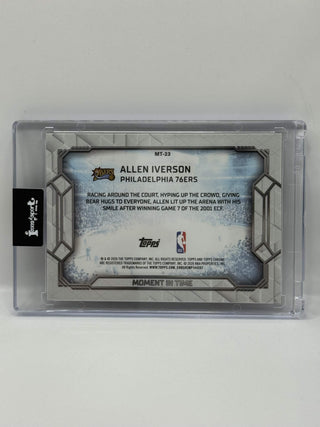 2025-26 Topps Chrome Update Allen Iverson Moment In Time #MT-23
