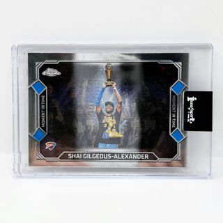 2025-26 Topps Chrome Update Shai-Gilgeous Alexander Moment In Time #MT-8