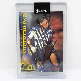 1996 Dynamic Series 2 Rugby League Terry Lamb Club MVP Hand Signed #36