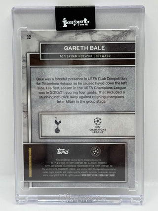 2025-26 Topps Museum Collection Club Competitions Gareth Bale 190/249