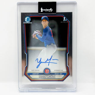 2026 Topps Bowman Chrome 1st Bowman Yadier Munoz Auto #CPA-YM