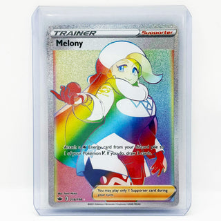 Pokémon TCG Melony 218/198 Rainbow Rare Chilling Reign