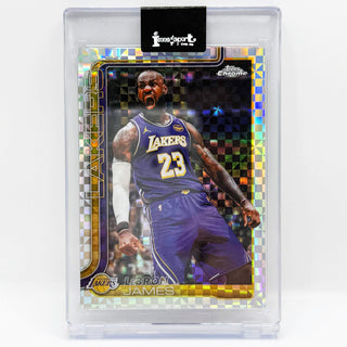 2025-26 Topps Chrome Update LeBron James X-Fractor #1