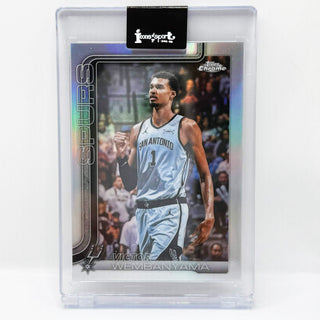 2025-26 Topps Chrome Update Victor Wembanyama Refractor #22