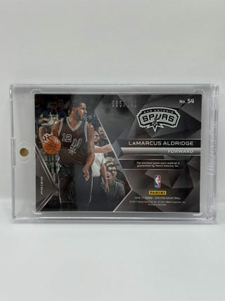 2016-17 Panini Spectra LaMarcus Aldridge Spectacular Swatches 095/149