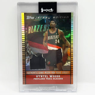 2002-03 Topps Jersey Edition Qyntel Woods Copper 215/299