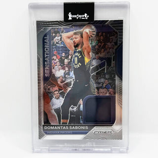 2020-21 Panini Prizm Domantas Sabonis Sensational Swatches Game Worn Patch #SSW-DSA