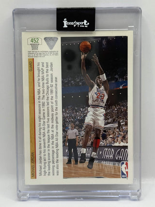 1991-92 Upper Deck Michael Jordan East-All Star #452