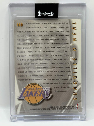 1996-97 Fleer Metal Shaquille O'Neal On The Move #119