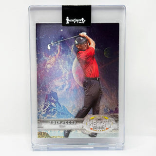 2021 SkyBox Metal Universe Champions Tiger Woods '97-98 Retro #RB-25