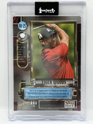 2021 SkyBox Metal Universe Champions Tiger Woods '97-98 Retro #RB-25