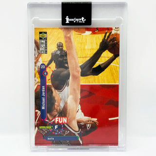 1995-96 Upper Deck Collectors Choice Michael Jordan Fun Facts #169 (B)