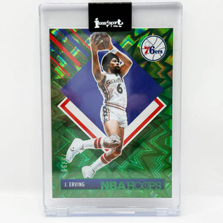 2024-25 Panini Hoops Julius Erving Green Explosion 79/99