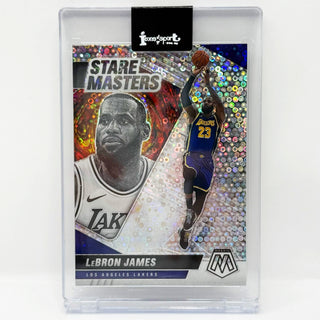 2020-21 Panini Mosaic Stare Masters LeBron James Fast Break Disco - No. 3