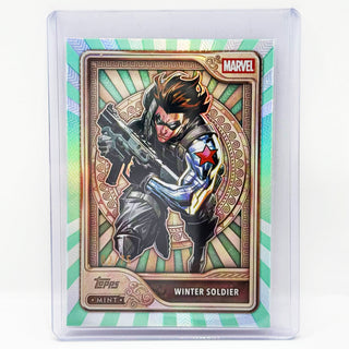 2026 Topps Mint Marvel Winter Soldier Green Mint 02/75
