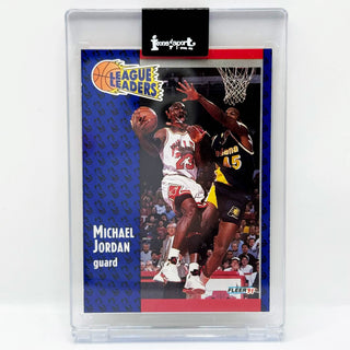 1991-92 Fleer Michael Jordan League Leaders #220