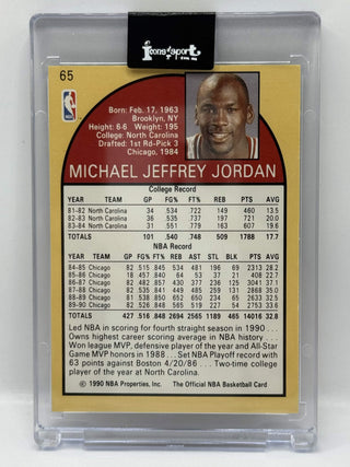 1990-91 NBA Hoops Michael Jordan - No. 65