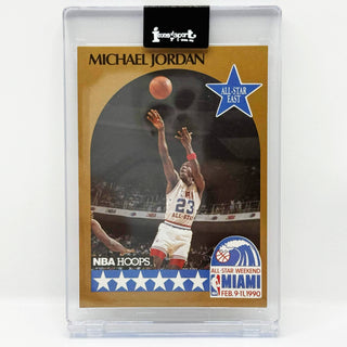 1990-91 NBA Hoops Michael Jordan All-Star Weekend Miami - No. 5