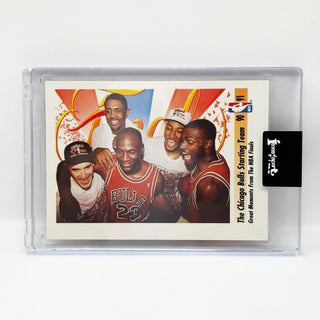 1991-92 SkyBox Chicago Bulls Starting Team NBA Finals #337