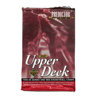 1995–96 Upper Deck Series One NBA Basketball Cards – Predictor Hobby Foil Pack