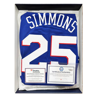 Official NBA Ben Simmons Philadelphia 76ers Player-Issued Jersey – Fanatics Authentic