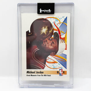 1991-92 SkyBox Great Moments From The Finals Michael Jordan #334
