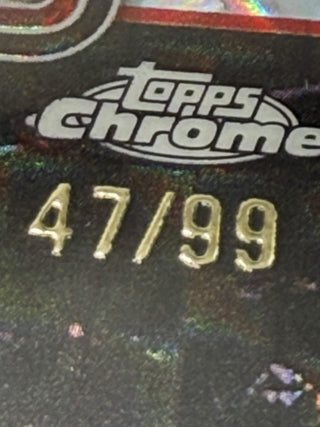 2025-26 Topps Chrome Update Amen Thompson Geometric 47/99