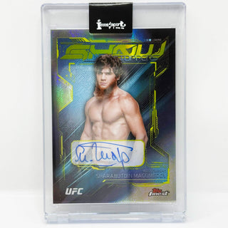 2025 Topps Finest UFC Show Stoppers Sharabutdin Magomedov Auto Refractor #SSA-SM
