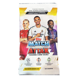 Topps UCC Match Attax 2025/2026 Edition Trading Card Booster Pack