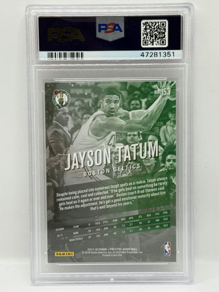 2017-18 Panini Prestige Jayson Tatum Rookie PSA Mint 9