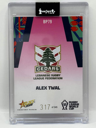 2026 Select Rugby League World Cup Alex Twal Pink 317 of 345