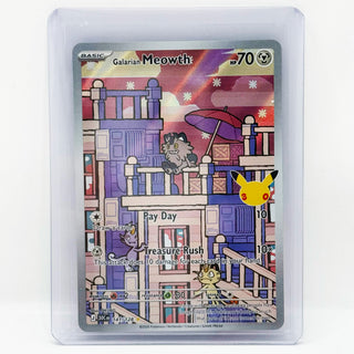 Pokémon TCG 30th Celebration Galarian Meowth 141/128
