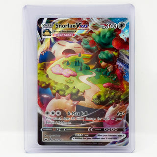 Pokémon TCG Snorlax VMAX 142/202 Sword & Shield Ultra Rare