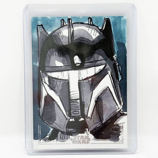 2025 Topps Star Wars Sketch Card By Rico Dela Rosa
