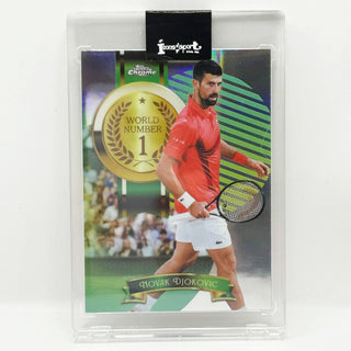 2026 Topps Chrome Tennis Novak Djokovic World Number 1 #WNO-ND