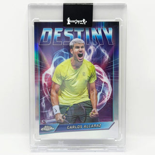 2026 Topps Chrome Tennis Carlos Alcaraz Destiny #DTY-ALC